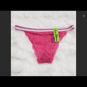 Sam Edelman Pink Lace Panties